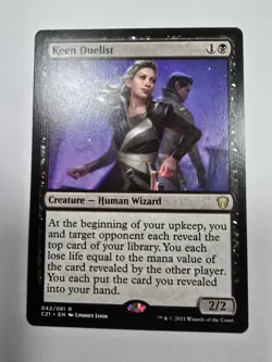Keen Duelist Commander 2021 Regular Magic The Gathering Mtg - Image 1