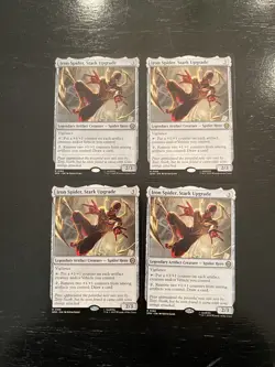 Iron Spider, Stark Upgrade X4X NM/M Marvel’s Spider-Man SPM Magic Gathering MTG - Image 1