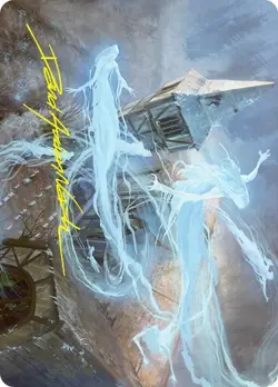 Gold Stamp Art Series HALLOWED HAUNTING mtg NM Innistrad: Crimson Vow - Image 1