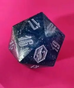 MTG Final Fantasy Crystal D20 Spindown Dice Magic the Gathering New - Image 2