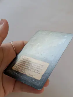 WOTC MTG Vintage Alpha Edition Frozen Shade (NM) CCG Magic the Gathering - Image 4