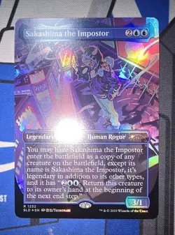 MTG - Secret Lair Drop - Sakashima the Impostor #1232 - Near Mint Foil - Image 1