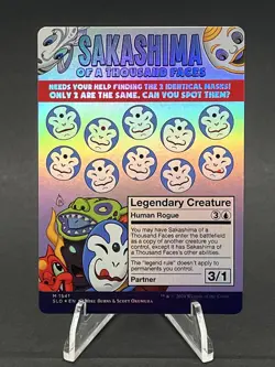 Sakashima of a Thousand Faces FOIL #1541 Secret Lair Drop Series 250001 - Image 2