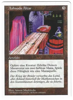 TOP Ashnods Altar / Ashnod's - 5th EDITION - deutsch (near-mint +) **1997** - Image 1