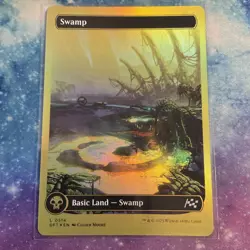 Swamp (FOIL) x1 - MTG Aetherdrift DFT #514 - Image 1