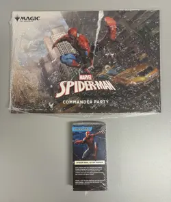 MTG Spider-Man Commander Party Play Aid and Party Cards (Super-Hero & Villains) - Image 1
