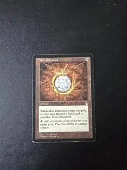 Moderately Played English Mox Diamond Stronghold Magic - Image 1