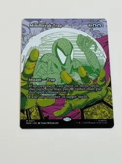 Mindbreak Trap (Borderless) non-Foil spiderman mtg magic mcfarlane - Image 1