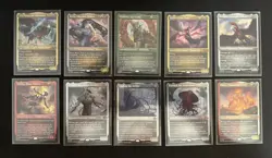 Mythic Etch Foils Cards Lot. Modern Horizons 3. Magic The Gathering. Near Mint. - Image 1