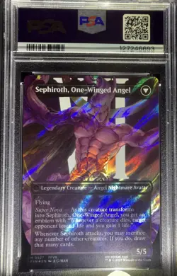 2025 MTG Final Fantasy EN Sephiroth PSA 10 Gem Surge Foil - Image 2