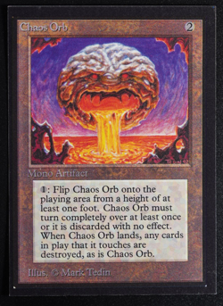 Chaos Orb Magic Card International Collectors' Edition ICE MTG - Image 1