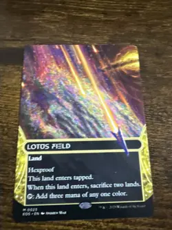 Lotus Field (0023) (Borderless) Edge of Eternities: Stellar Sights Regular - Image 1