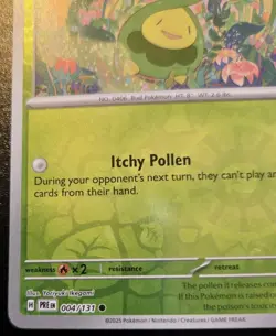 Budew 004/131 Reverse Holo Common Scarlet & Violet: Prismatic Evolutions Pokemon - Image 4
