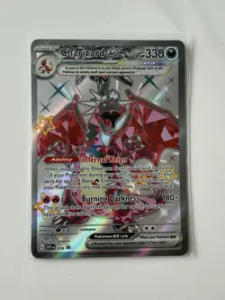 Pokemon TCG Charizard EX Black Star Promo SVP074 Full Art - Image 1