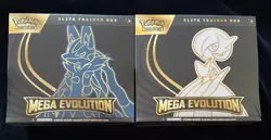 Pokemon Mega Evolution Elite Trainer Box ETB Set of 2 New Sealed - Image 1