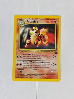 Arcanine - Pokemon 2000 Wizards Promo #6 LP - Image 1