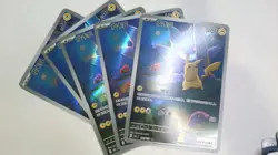 FAST SHIP! Pokemon S-Chinese Pikachu Gengar 172/151 FAN ART HOLO! - Image 1