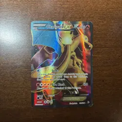 CHARIZARD EX 100/106 FULL ART HOLO, POKEMON 2014 XY FLASHFIRE - Image 1