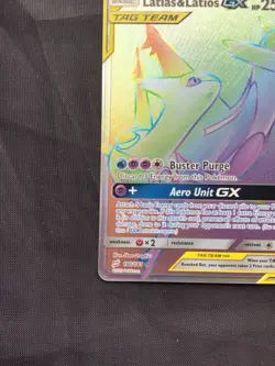Pokemon Cards: Team Up Secret Rare: Latias & Latios GX 190/181 - Image 5