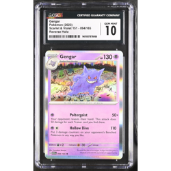 Gengar Pokemon 151 094/165 Reverse Holo CGC 10 Gem Mint 2023 NO PSA SV151 - Image 1