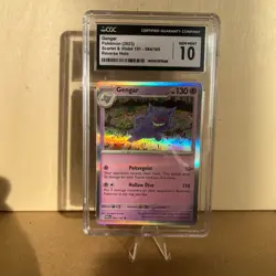 Gengar Pokemon 151 094/165 Reverse Holo CGC 10 Gem Mint 2023 NO PSA SV151 - Image 3