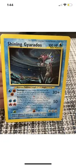 Pokemon Neo Revelation Shining Gyarados *Reserved For Buyer*** - Image 3