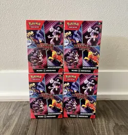 Pokemon Destined Rivals Booster Bundles Lot Of 4 - Image 1