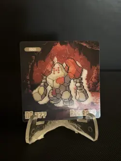 Pokemon Eif origin Gameboy Lenticular Regirock#GG - Image 1