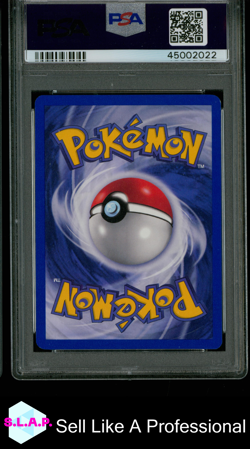 BLAINE-HOLO 1ST EDITION POKEMON GYM CHALLENGE 2000 17 PSA 9 - Image 2