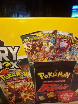 POKEMON 2025 HOLIDAY MEGA MYSTERY POWER BOX 🔥FIRE BOX🔥 MEIJER⚡SHIPS ASAP⚡🔥⚡ - Image 3