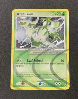 2009 Platinum Arceus Lv. 100 Holo WITH SWIRL AR2 Beautiful Card LP-NM - Image 1