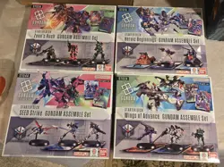 GUNDAM CARD GAME: Starter Deck Assemble Set Bundle ST01 St02 St03 St04 Brand New - Image 1