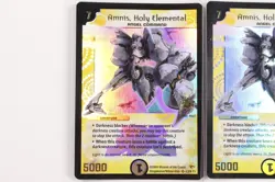 (2) Duel Masters Holo Foil Promo Card Amnis, Holy Elemental L3/6 Y1 - Image 2
