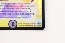(2) Duel Masters Holo Foil Promo Card Amnis, Holy Elemental L3/6 Y1 - Image 4