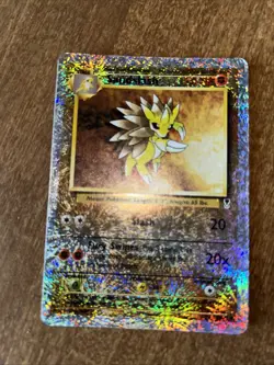 Pokemon TCG Sandslash Reverse Holo Card 62/110 Legendary Collection WOTC Vintage - Image 1