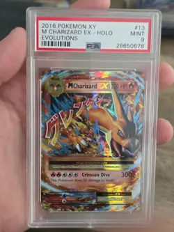 Pokemon TCG M Charizard EX 13/108 Evolutions 2016 Holo Ultra Rare Card - Image 1
