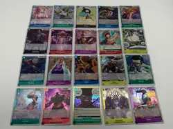 x20 One Piece OP05 OP06 Rare R Foil Card Lot Camie Charlotte No Duplicates 2 - Image 1
