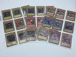 x48 YuGiOh TCG Card Lot 1st Editions Spellcaster Zombie Fiend Holo Played Cond. - Image 1