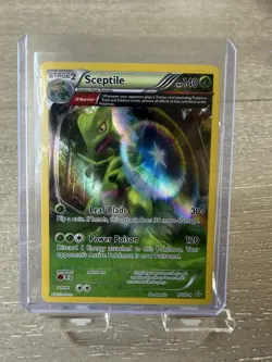 (Full Art) 2015 Sceptile 9/160 - XY Primal Clash Omega Holo Rare Pokemon Card NM - Image 1