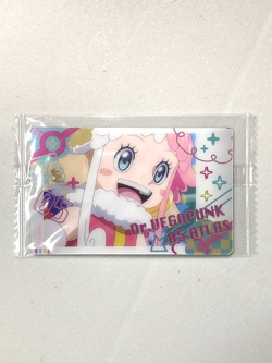 Dr. Vegapunk (Atlas) - OP3-28 N - One Piece Itajaga Wafer Card Sealed Japanese - Image 1