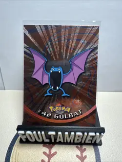 Topps Pokemon Tv Animation Golbat Foil Card - Image 1