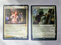 Peter Parker Marvel's Spider-Man Regular MTG NM Magic Card - Image 1
