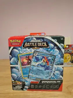 Pokemon Trading Card Games: Deluxe Battle Decks - Quaquaval ex - Image 1