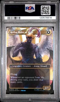 SURGE 2025 MTG FINAL FANTASY #0543 KEFKA, COURT MAGE/KEFKA, RULER OF RUIN PSA 10 - Image 2
