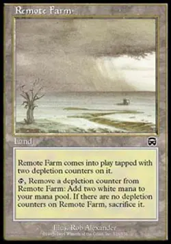 Remote Farm - Medium Play MTG Mercadian Masques - Image 1