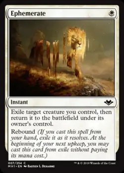 MTG English Ephemerate NM Normal Modern Horizons - Image 1