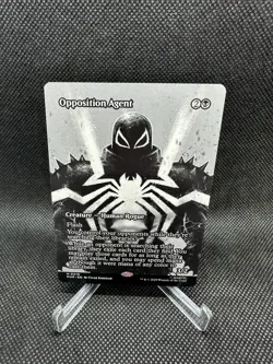 Opposition Agent Borderless 0019 Mythic Marvel’s Spider-Man Magic MTG MAR EN - Image 1