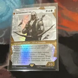 MTG Ratonhnhake:ton (Showcase Foil) Universes Beyond: Assassin's Creed 150 NM - Image 1