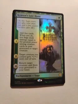 Foil Kraven's Last Hunt Marvel's Spider-Man Mtg 0105 Magic The Gathering - Image 3