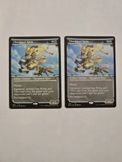 2x Cloudsteel Kirin - Showcase - Neon Dynasty - Near Mint - MTG - Image 1